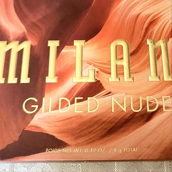 BRAND NEW! Milani Glided Nude Hyper-Pigmented Eyeshadow Palette - Picture 3 of 5